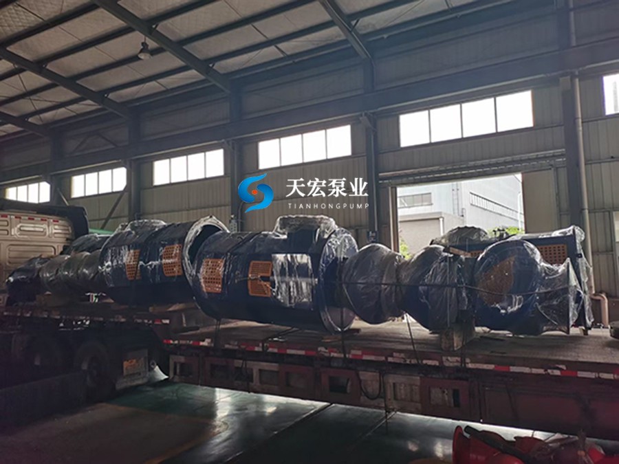 九台立式长轴泵启程发往青藏高原 (2)
