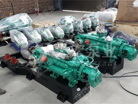 <b>邵阳某化工厂采购MD46-50*4P型耐磨自平衡多级泵</b>