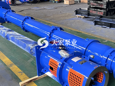 液下深度超12米排水难？厦门水系统项目为何选定天宏长轴抽水泵？